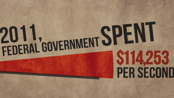 The federal deficit: Every second counts big